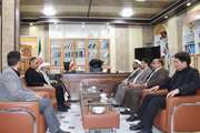 دیدار با فرماندار و امام جمعه کوهدشت برای اصلاح ساختار و سازمان کشتارگاه دام شهرستان