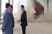 ارائه نکات لازم بهداشتی در بازدید از انبار شرکت پشتیبانی امور دام شهرستان کوهدشت