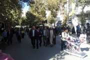 حضور کارکنان دامپزشکی لرستان در مراسم راهپیمایی 13 آبان