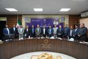 دیدار مدیر کل و جمعی از پرسنل اداره کل دامپزشکی استان با آقای دکتر زیویار استاندار لرستان