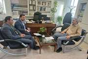 دیدار مدیر کل دامپزشکی با معاون سازمان مدیریت و برنامه ریزی لرستان 