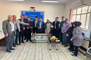 مراسم تکریم از همکار بازنشسته دامپزشکی شهرستان بروجرد
