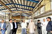 بازدید مدیر کل دامپزشکی از مراحل احداث دومین کشتارگاه صنعتی طیور کوهدشت