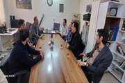بازدید معاونت توسعه و ذیحساب دامپزشکی استان از اداره دامپزشکی شهرستان چگنی