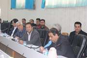 حضور مدیر کل دامپزشکی استان در جلسه شورای کشاورزی شهرستان سلسله