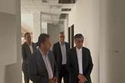 بازدید نماینده  شهرستانهای کوهدشت و رومشکان در مجلس شورای اسلامی از ساختمان در حال احداث دامپزشکی لرستان