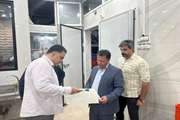 بازدید مدیر کل دامپزشکی لرستان از مراکز بسته‌بندی و عرضه فراورده های خام دامی بروجرد