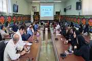 برگزاری رزمایش عملیاتی ایمنی و مقابله با حریق در اداره کل دامپزشکی لرستان 