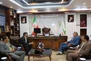 دیدار سرپرست اداره کل دامپزشکی لرستان با بازرس کل استان