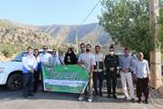 ارائه خدمات دامپزشکی به مناطق روستایی و عشایری بخش پاپی خرم‌آباد در قالب اردوی جهادی 
