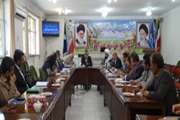 دیدار مدیرکل دامپزشکی لرستان بارئیس وکارکنان شبکه دامپزشکی شهرستان چگنی