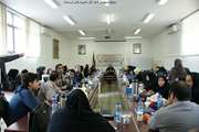 نشست خبری مدیرکل دامپزشکی لرستان باخبرگزاریها واصحاب رسانه