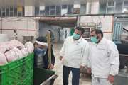 بازدید سرزده مدیرکل دامپزشکی استان لرستان از کشتارگاههای طیور شهرستان خرم آباد
