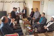دیدارمدیرکل دامپزشکی استان بارئیس وکارکنان شبکه دامپزشکی ازنا
