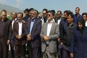 بازدید مهندس حجتی وزیرجهادکشاورزی کشورازمناطق سیل زده پلدختر