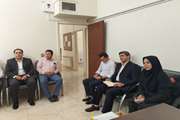  دیدارمدیرکل دامپزشکی استان لرستان با رئیس وکارکنان اداره دامپزشکی شهرستان کوهدشت
