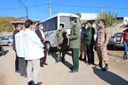 برگزاری اردوی مشترک بسیجی به مناسبت هفته بسیج درمنطقه بسطام الشتر