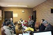 دیداررئیس وکارکنان شبکه دامپزشکی شهرستان دوره چگنی بامدیرکل دامپزشکی لرستان