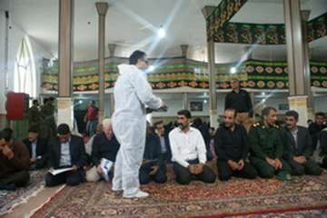 اجرای مانور پدافند غیر عامل بیماری تب مالت در استان لرستان 