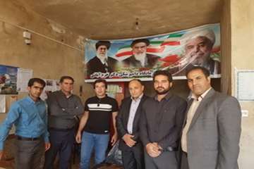 دیداردکترتوکلی مدیرکل دامپزشکی لرستان بارئیس وکارکنان شبکه دامپزشکی شهرستان پلدختر