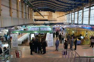 گزارش تصویری  افتتاحیه نمایشگاه بین المللی صنایع و ماشین آلات کشاورزی ، نهاده ها ، آبیاری آبرسانی ، 