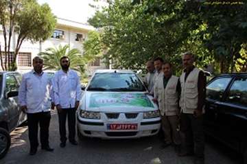 اکیپ نظارت شرعی وبهداشتی اداره کل دامپزشکی لرستان درروزعیدقربان