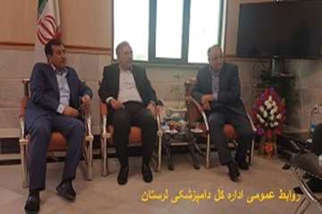 دیدارمدیرکل دامپزشکی لرستان بافرماندارشهرستان الیگودرز 