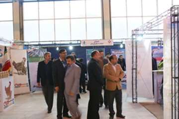 گزارش تصویری  افتتاحیه نمایشگاه بین المللی صنایع و ماشین آلات کشاورزی ، نهاده ها ، آبیاری آبرسانی ، 
