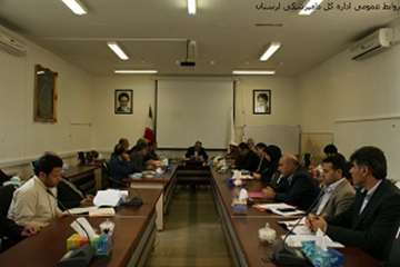 جلسه شورای مسئولین ستادی وشهرستانی باحضوردکترتوکلی مدیرکل دامپزشکی لرستان 