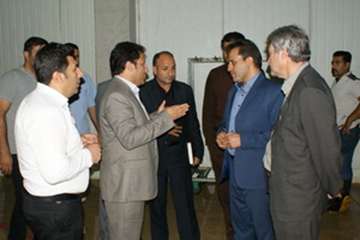 بازدید مدیرکل پدافند غیرعامل استانداری لرستان از کشتارگاه ومیدان عرضه دام خرم آباد