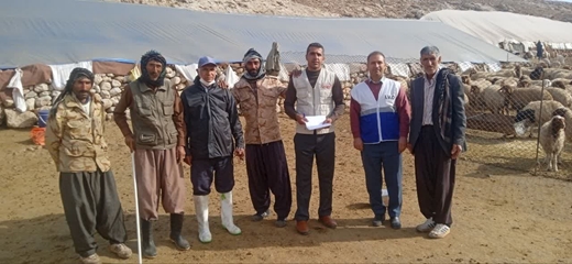 گزارش تصویری: بررسی و پایش واکسیناسیون تب برفکی در مناطق عشایری پلدختر و رومشکان