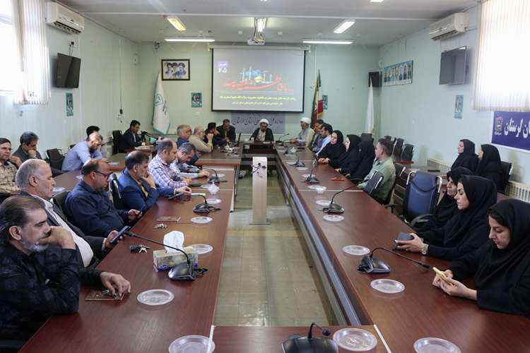 تجلیل از الگوهای فرهنگی و جهادی دامپزشکی لرستان همزمان با آغاز هفته دفاع مقدس