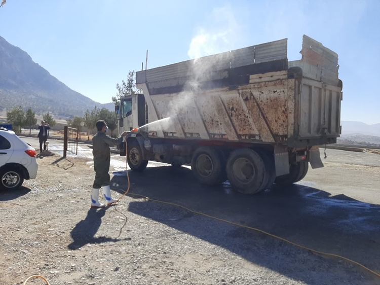 اجرای رزمایش میدانی پدافند غیر عامل در شهرستان چگنی