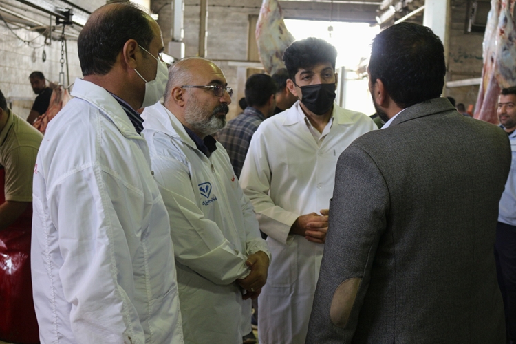 اجرای برنامه ممیزی و ارزیابی مراکز تحت نظر دامپزشکی بروجرد 