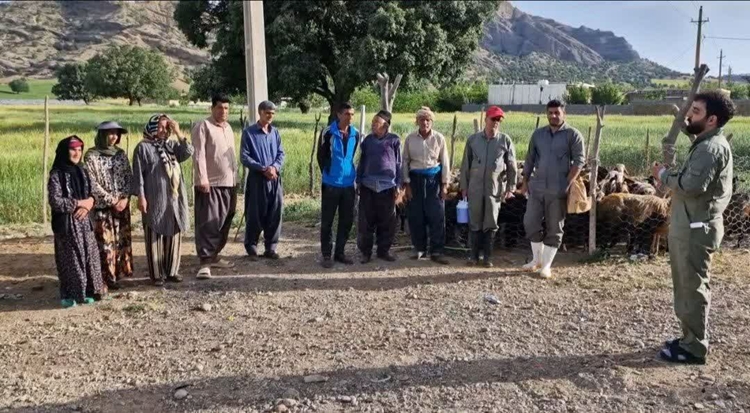برگزاری اردوی جهاد دامپزشکی در مناطق کمتر برخوردار الشتر